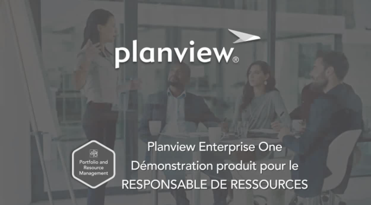 Planview Enterprise One - Démonstration produit pour le responsable de ressources
